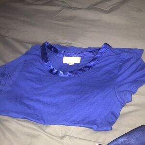 Banana republic,Size small petite blue shirt luxe touch